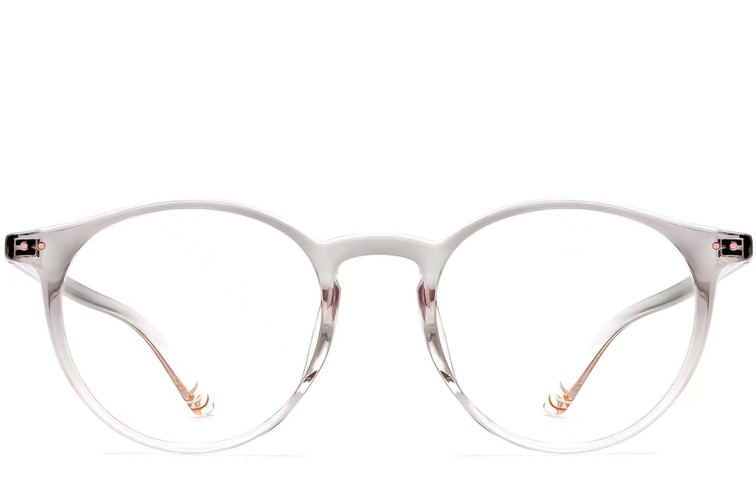 Oval Grey TR90 Glasses #BS0423-0136