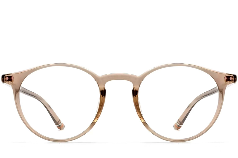 Oval Brown TR90 Glasses #BS0423-0137