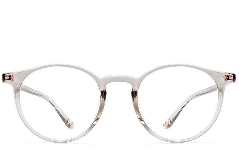 Oval Grey TR90 Glasses #BS0423-0138