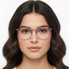 Oval Grey TR90 Glasses #BS0423-0138