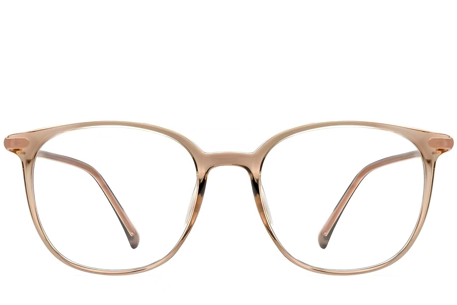 Oval Brown TR90 Glasses #BS0423-0140