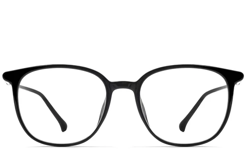 Oval Black TR90 Glasses #BS0423-0141