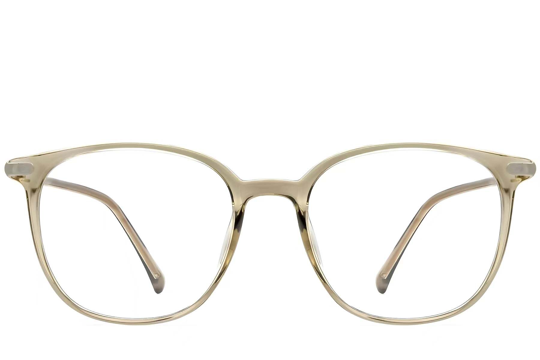 Ovale grüne TR90-Brille #BS0423-0142