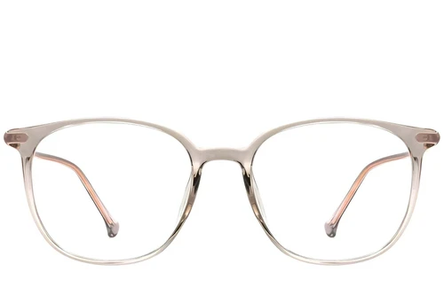 Lunettes ovales grises TR90 #BS0423-0144