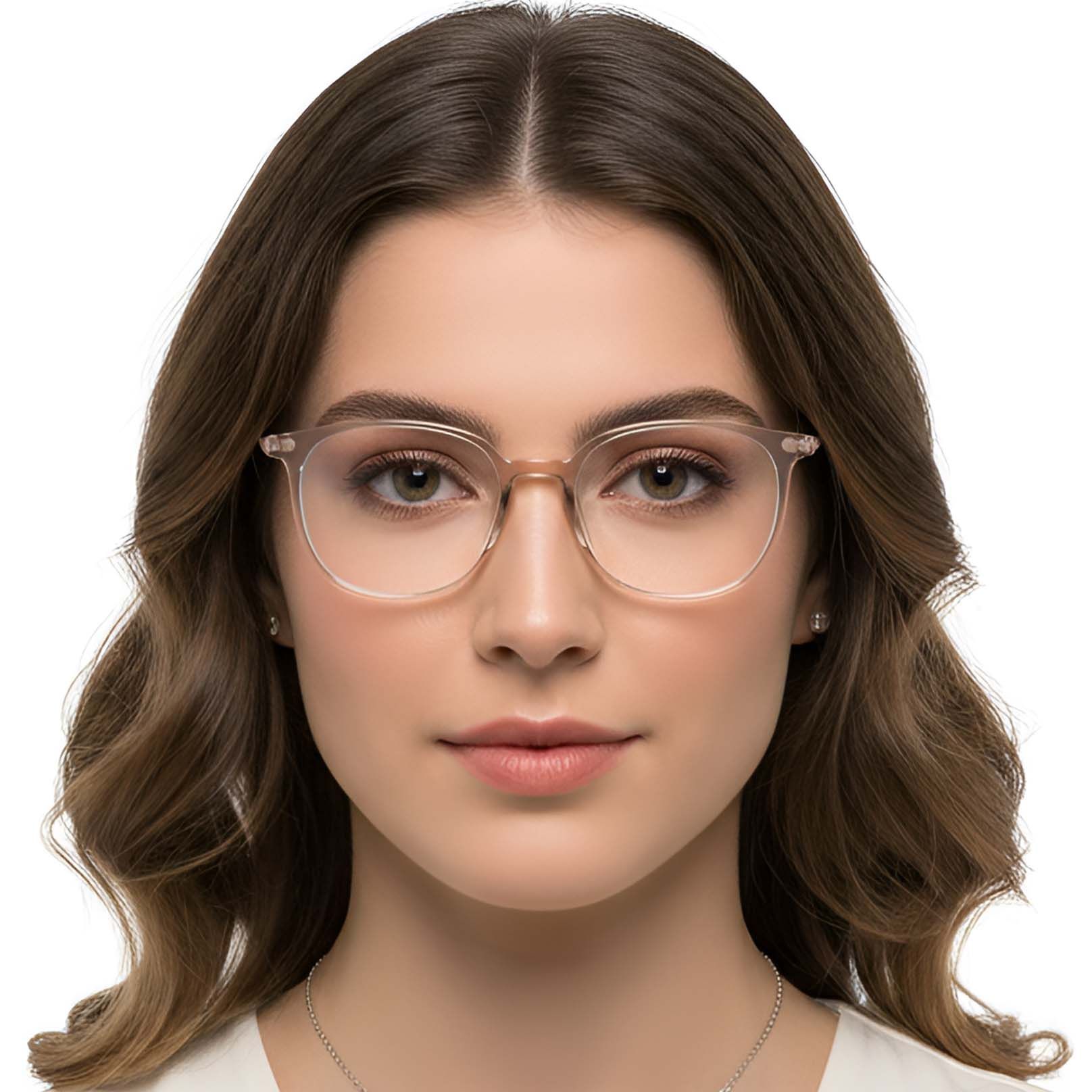Oval Grey TR90 Glasses #BS0423-0144