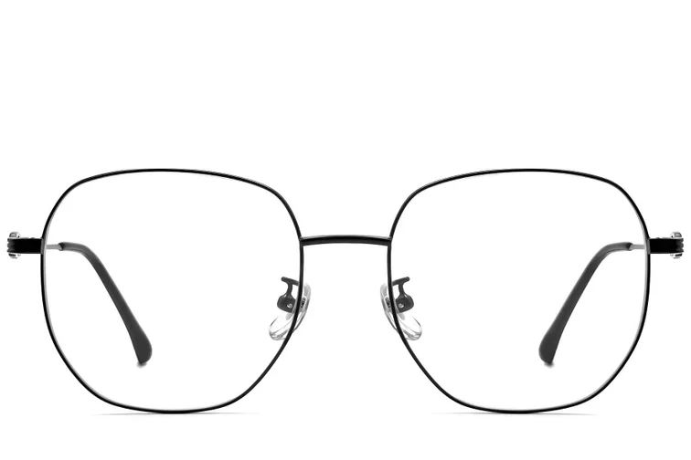 Geometric Black Metal Glasses #BS0423-0148