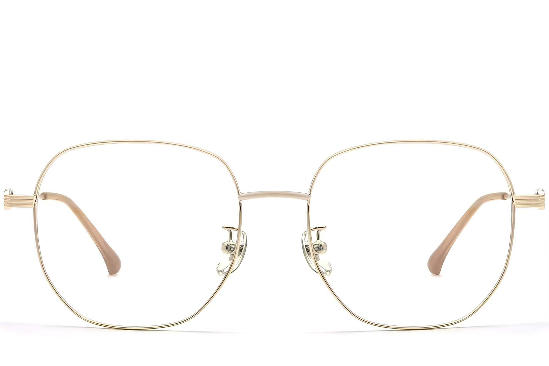 Geometric Golden Metal Glasses #BS0423-0151