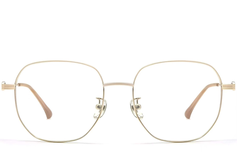 Geometric Golden Metal Glasses #BS0423-0151