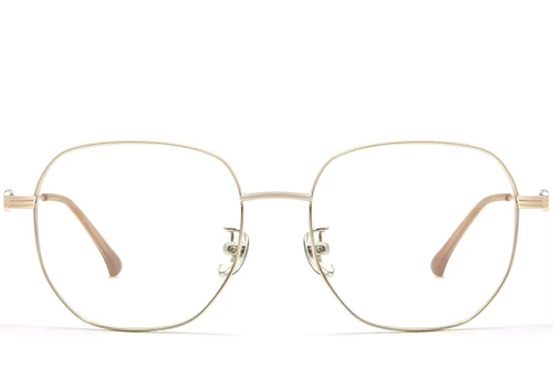 Geometric Golden Metal Glasses #BS0423-0151