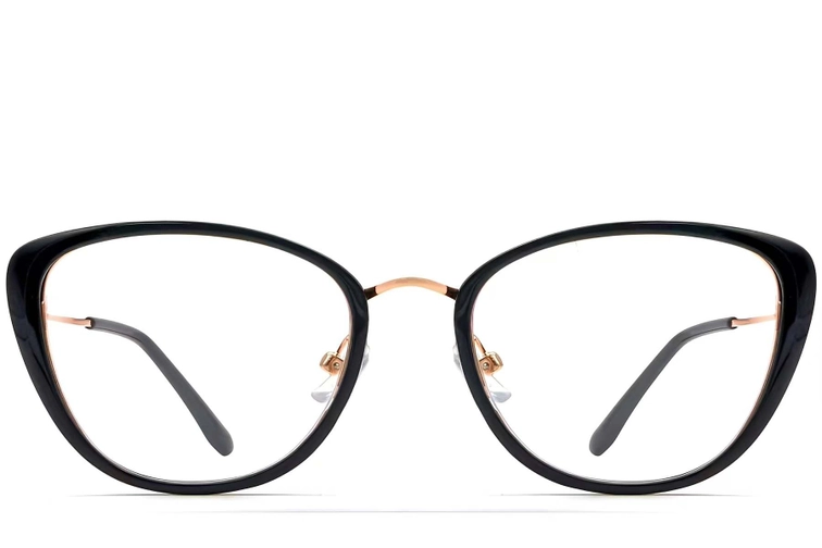 Butterfly Black TR90 Glasses #BS0423-0153