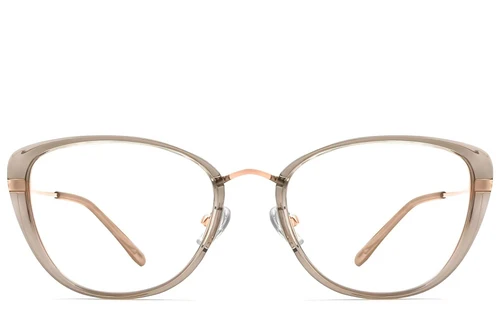 Lunettes papillon marron TR90 #BS0423-0154