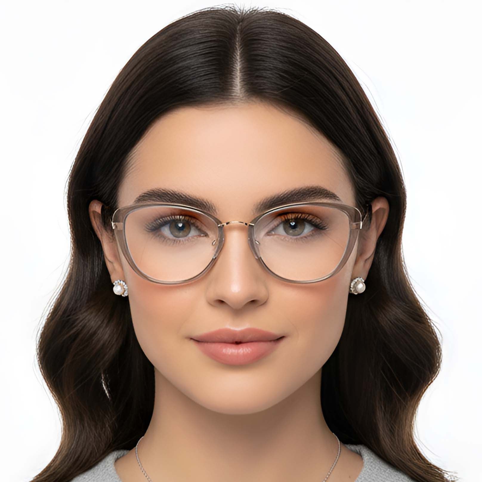 Butterfly Brown TR90 Glasses #BS0423-0154