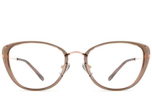 Lunettes papillon marron TR90 #BS0423-0155