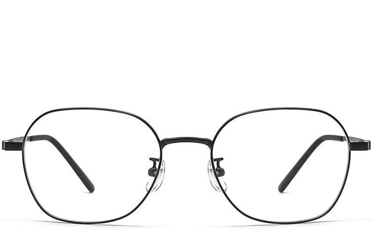 Geometric Black Metal Glasses #BS0423-0160