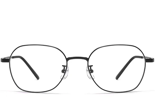 Geometric Black Metal Glasses #BS0423-0160