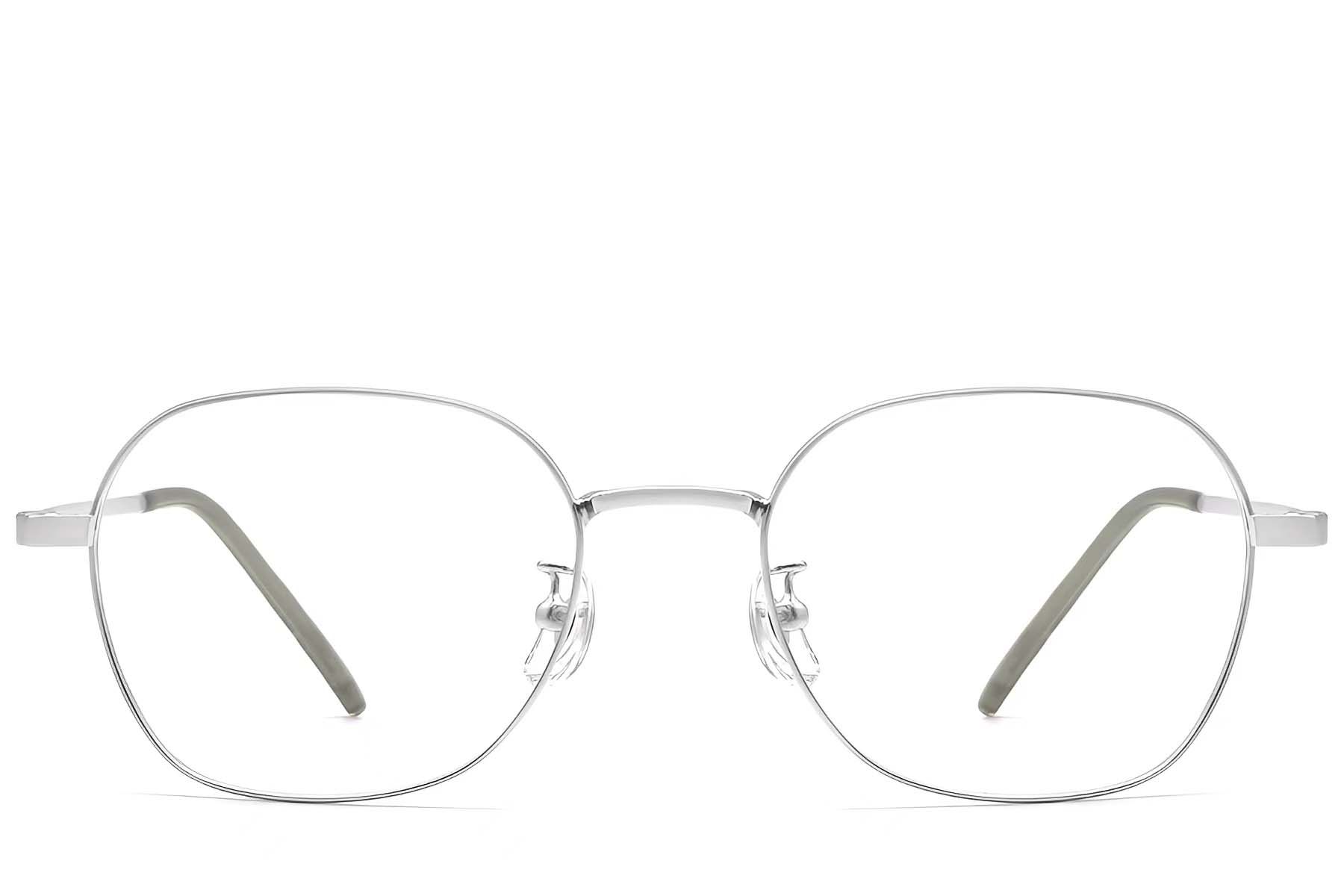 Geometric Silver Metal Glasses #BS0423-0164