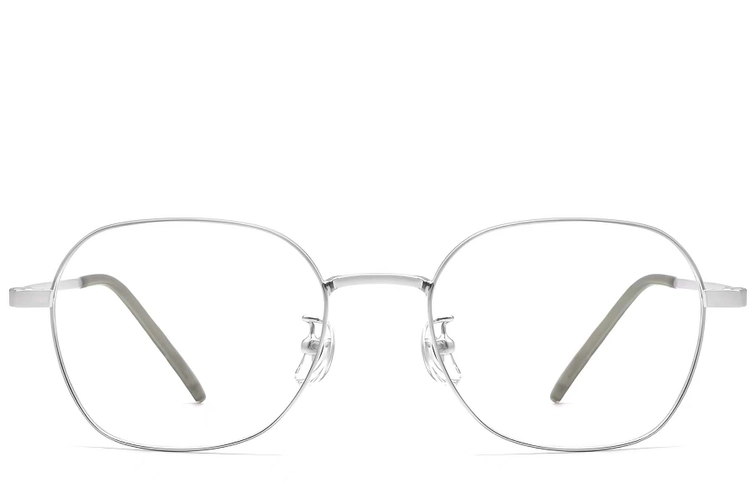 Geometric Silver Metal Glasses #BS0423-0164