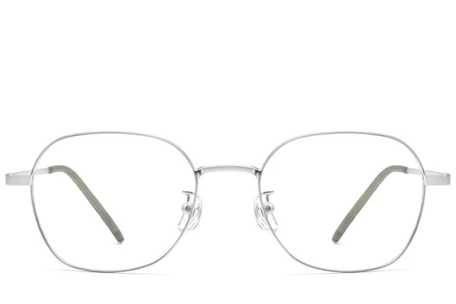Geometric Silver Metal Glasses #BS0423-0164