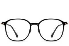 Geometric Black TR90 Glasses #BS0423-0165