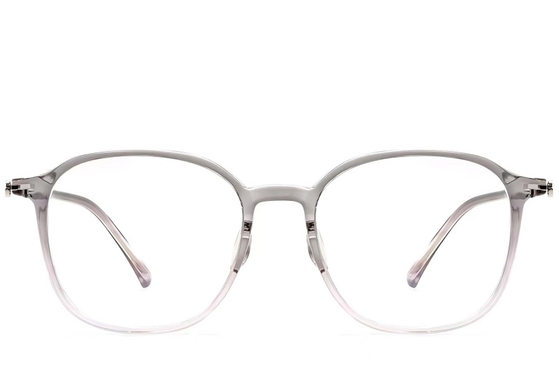 Geometric Grey TR90 Glasses #BS0423-0166
