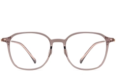 Geometric Brown TR90 Glasses #BS0423-0167