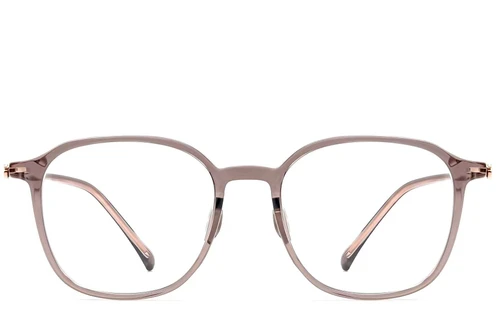 Lunettes géométriques marron TR90 #BS0423-0167