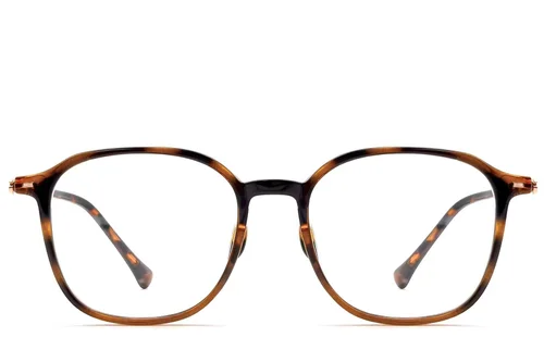Lunettes géométriques écaille de tortue TR90 #BS0423-0168