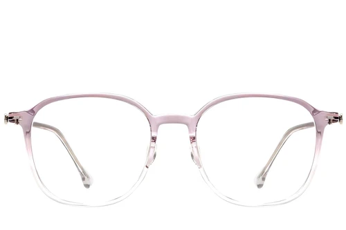 Lunettes géométriques roses TR90 #BS0423-0169