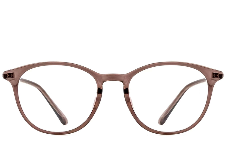 Oval Brown TR90 Glasses #BS0423-0170