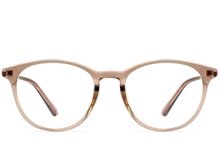 Oval Brown TR90 Glasses #BS0423-0171