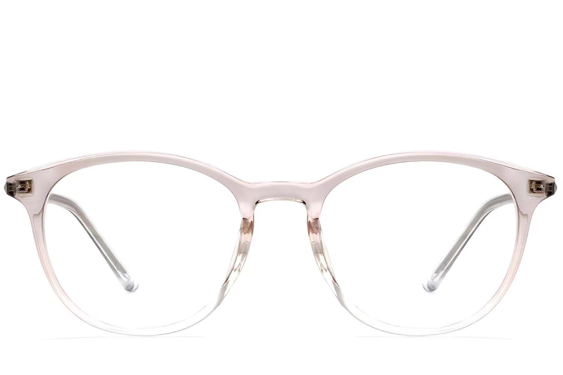 Oval Pink TR90 Glasses #BS0423-0172