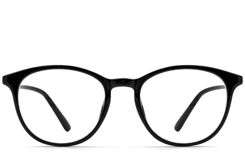 Oval Black TR90 Glasses #BS0423-0174