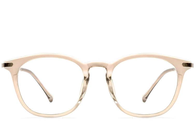 Oval Yellow TR90 Glasses #BS0423-0176