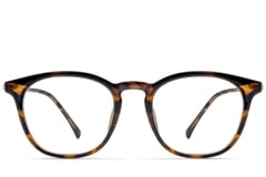 Oval Tortoiseshell TR90 Glasses #BS0423-0177