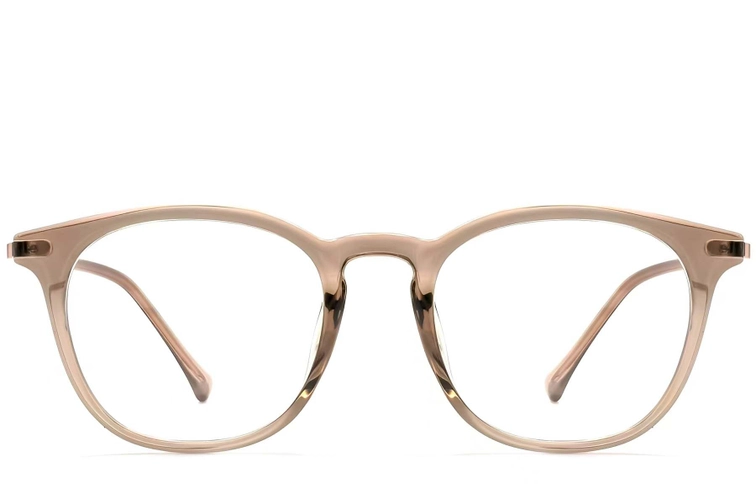 Oval Brown TR90 Glasses #BS0423-0178