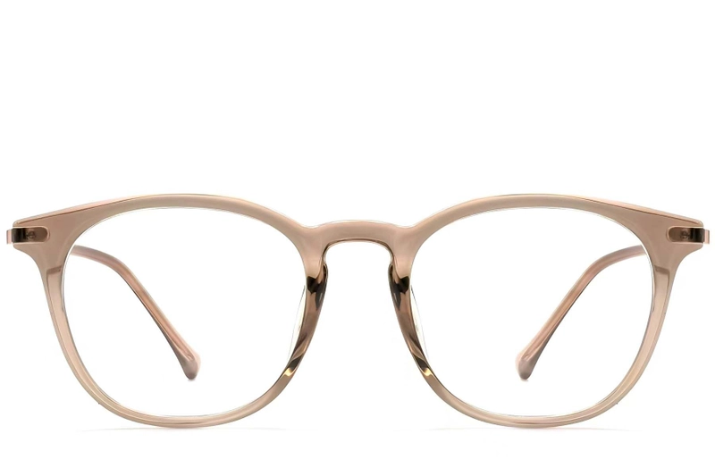 Oval Brown TR90 Glasses #BS0423-0178