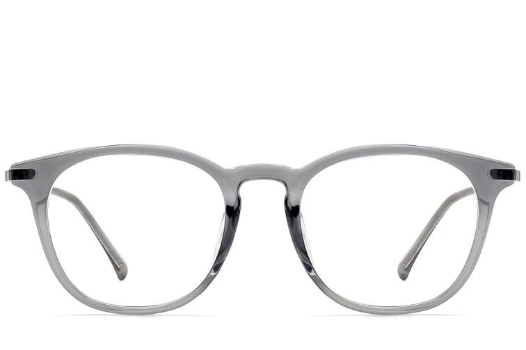 Oval Grey TR90 Glasses #BS0423-0179