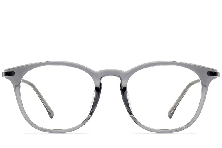 Oval Grey TR90 Glasses #BS0423-0179