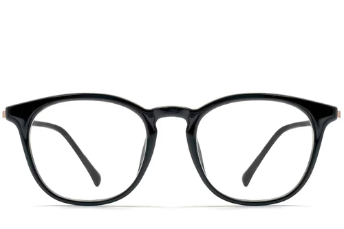 Oval Black TR90 Glasses #BS0423-0180