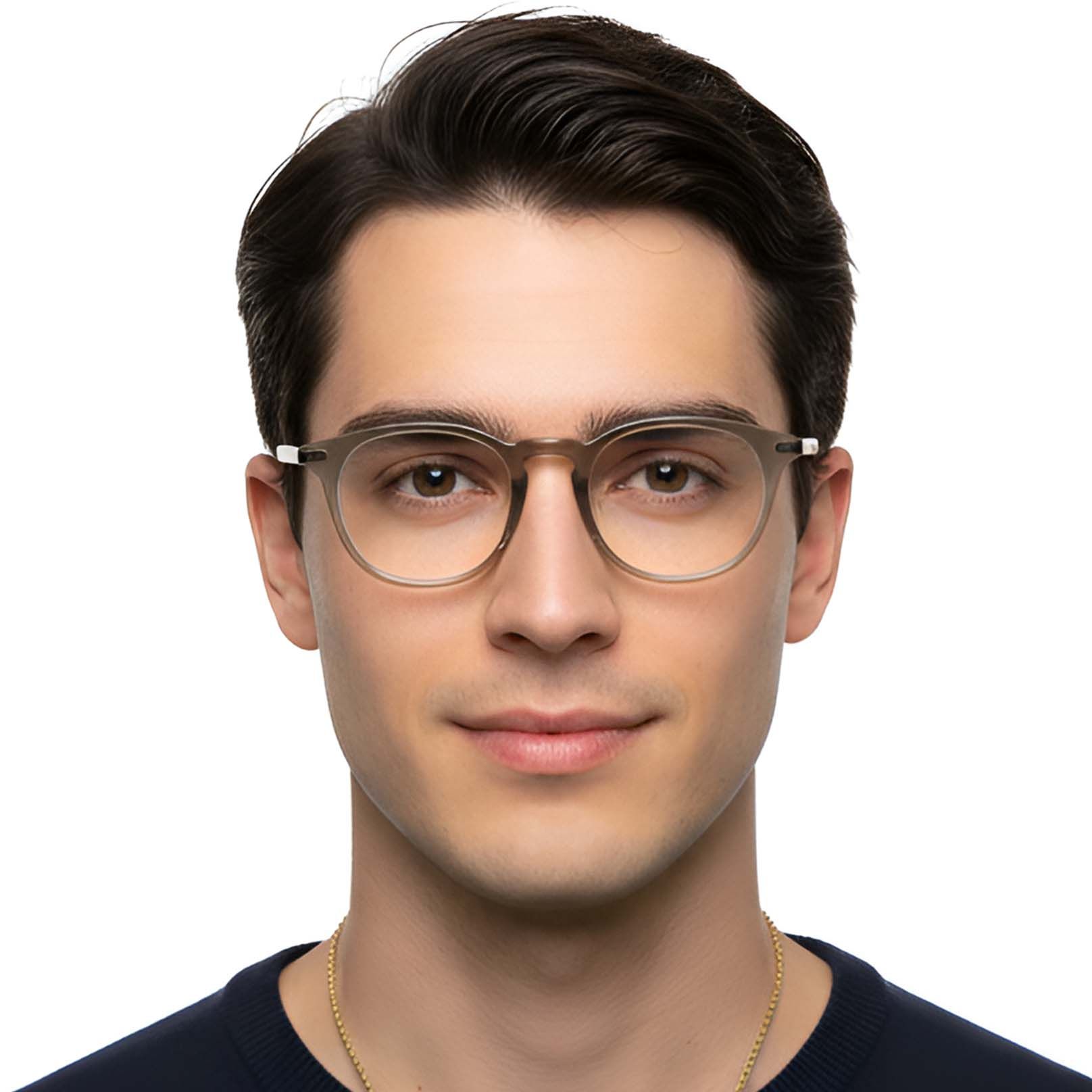 Oval Green TR90 Glasses #BS0423-0181