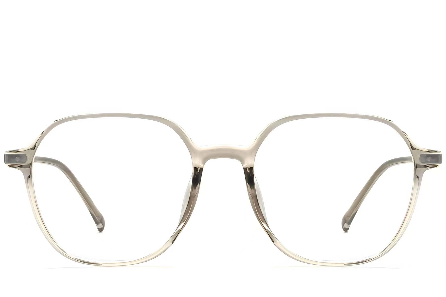 Geometric Grey TR90 Glasses #BS0423-0182