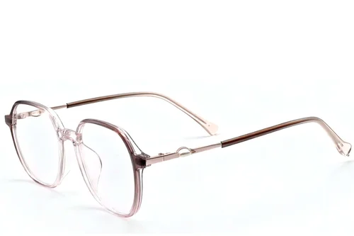 Lunettes géométriques roses TR90 #BS0423-0184