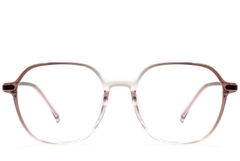 Geometric Pink TR90 Glasses #BS0423-0184