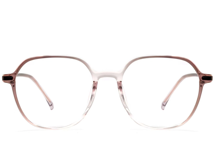 Geometric Pink TR90 Glasses #BS0423-0184