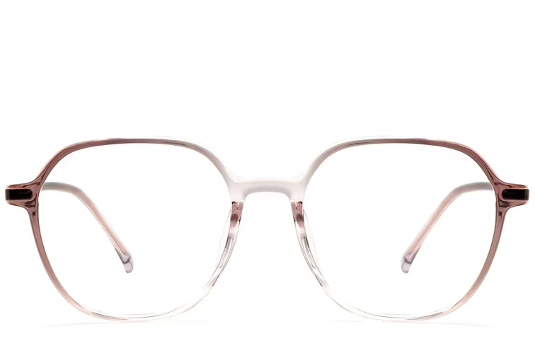 Geometric Pink TR90 Glasses #BS0423-0184