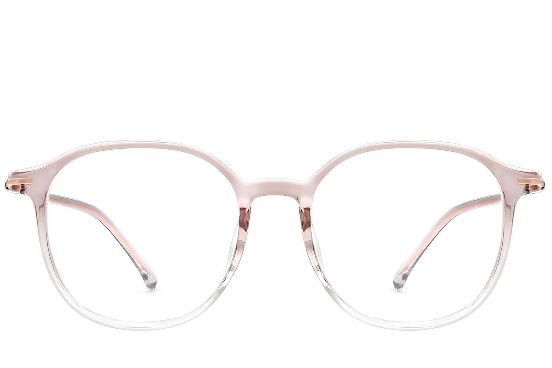 Oval Pink TR90 Glasses #BS0423-0190