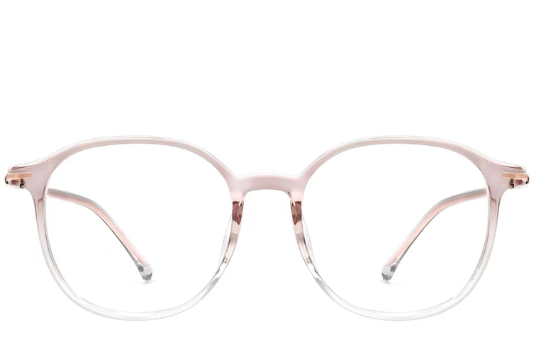 Oval Pink TR90 Glasses #BS0423-0190