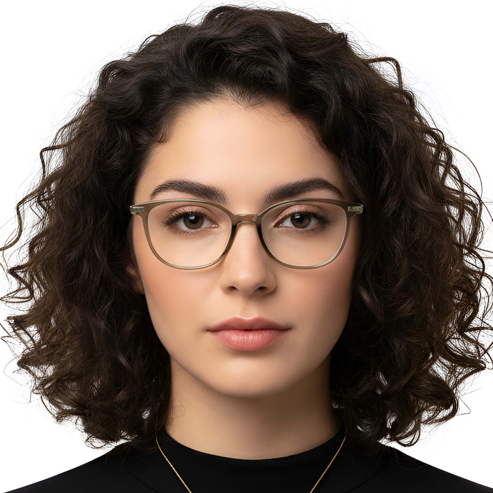 Butterfly Green TR90 Glasses #BS0423-0193