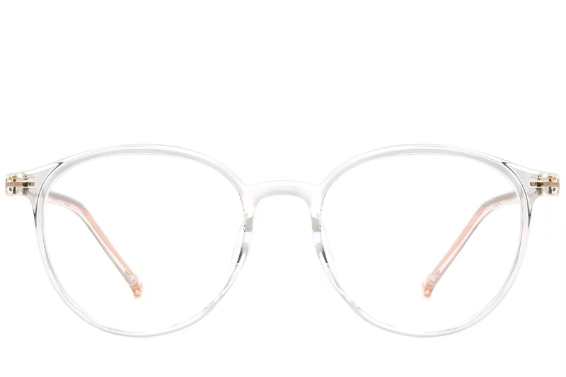 Oval Transparent TR90 Glasses #BS0423-0195