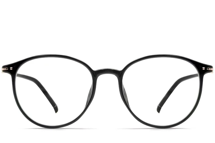 Oval Black TR90 Glasses #BS0423-0196